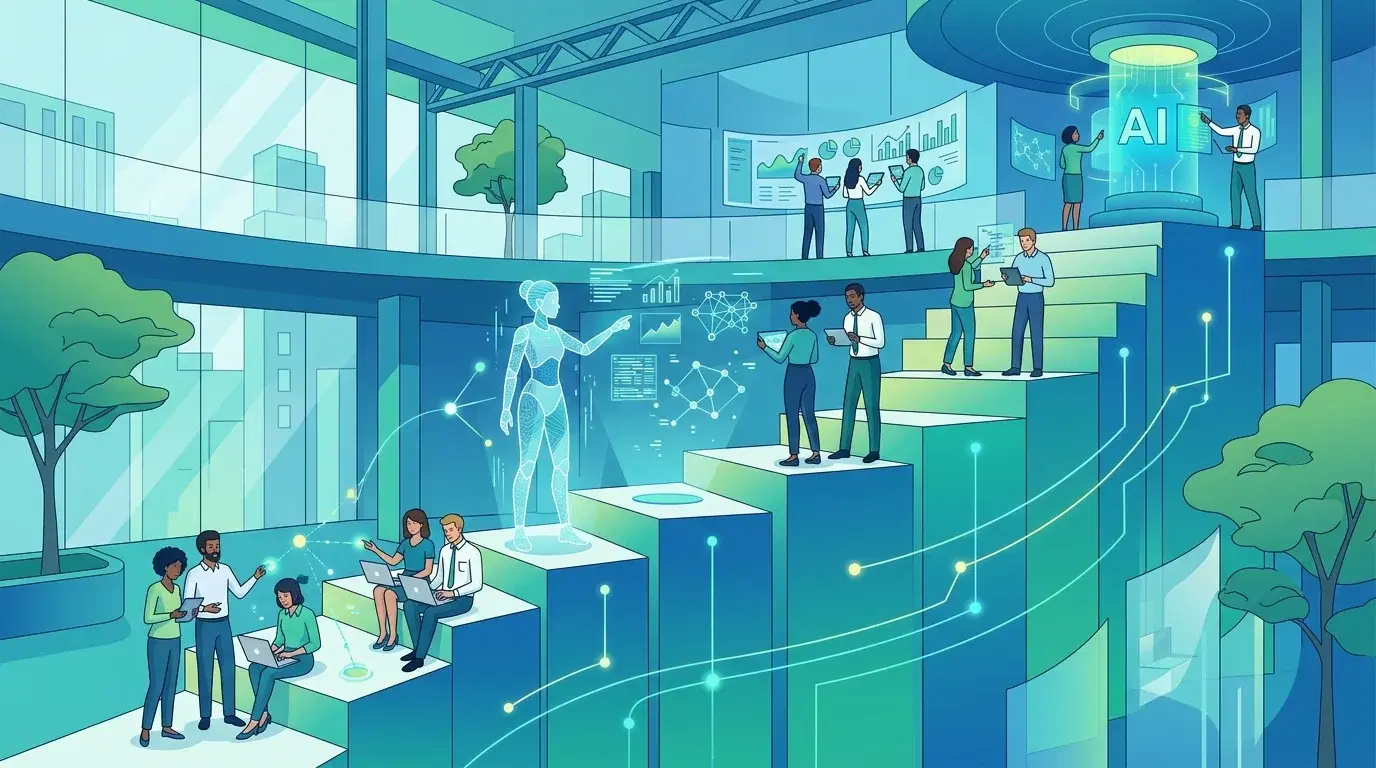 How to Train 500 Employees on AI in 90 Days: A Playbook for Enterprise L&D Leaders